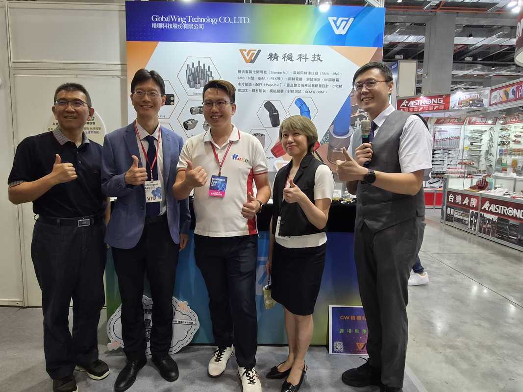 自動化展圓滿落幕｜精穩科技人氣水冷接頭、Pogo Pin 與高頻連接器引爆詢問熱潮